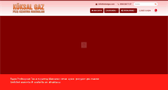 Desktop Screenshot of koksalgaz.com
